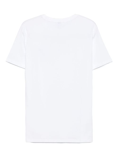 T-shirt uomo Moschino bianca con logo Teddy Bear MOSCHINO | A070144100001