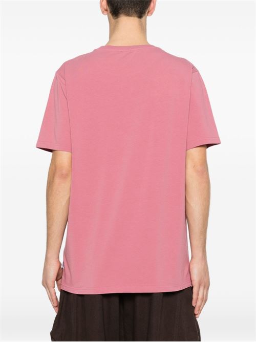 T-shirt uomo Moschino rosa con logo Teddy Bear MOSCHINO | A070144100182