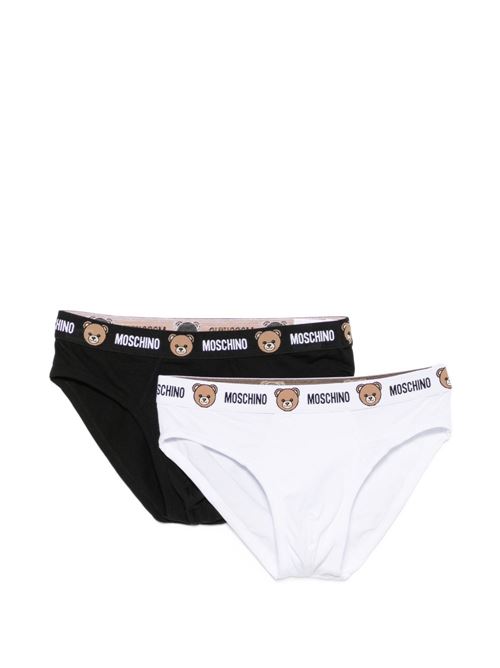 Slip intimo uomo Moschino bipack nero fantasia Teddy Bear MOSCHINO | A130144021555