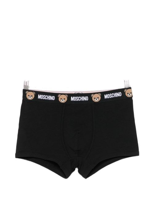 Boxer intimo uomo Moschino bipack nero fantasia MOSCHINO | A130244021555