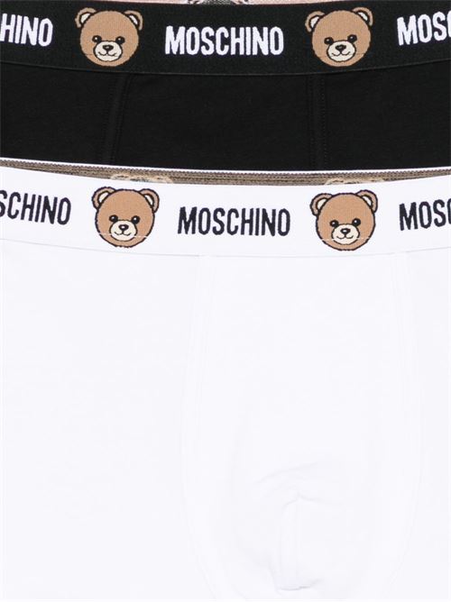 Boxer intimo uomo Moschino bipack nero fantasia MOSCHINO | A130244021555