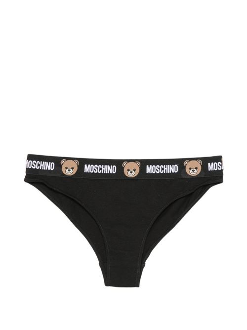 Slip intimo donna Moschino tripack nero, bianco e rosa MOSCHINO | A134144021224