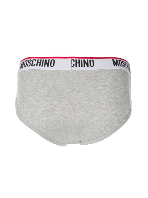 Slip intimo uomo Moschino tripack nero, grigio e bianco MOSCHINO | A139343005555