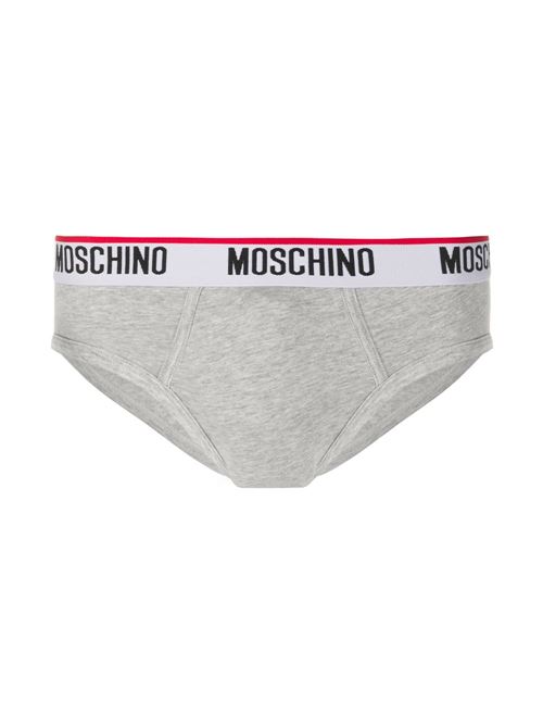 Slip intimo uomo Moschino tripack nero, grigio e bianco MOSCHINO | A139343005555