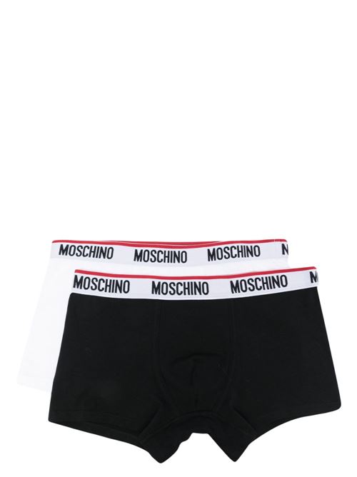 Boxer intimo uomo Moschino bipack fantasia nero MOSCHINO | A139443001555