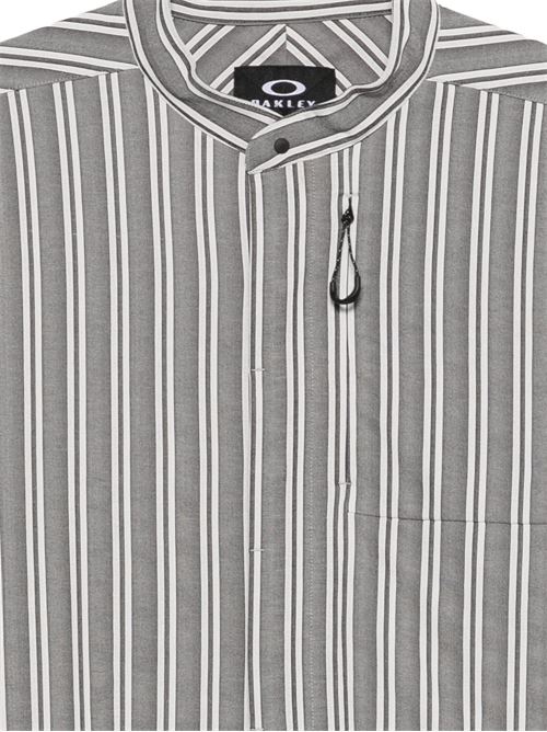 Camicia uomo Oakley a righe grigia OAKLEY | FOA408805760