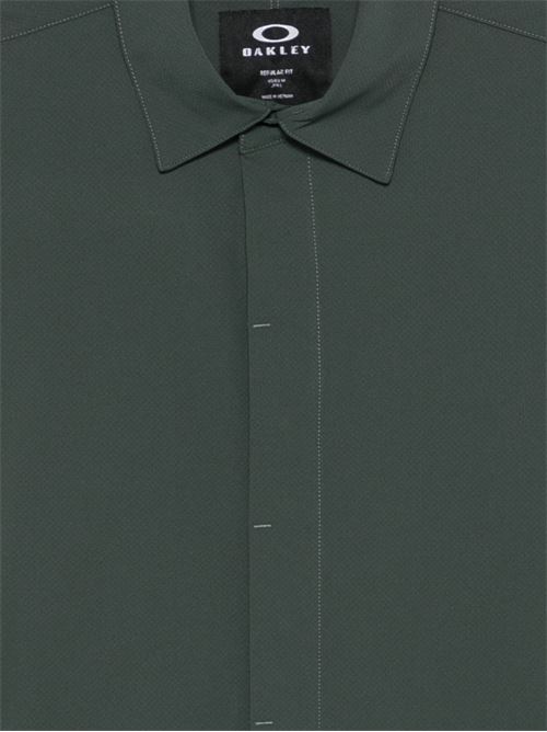 Camicia uomo Oakley grigia a maniche corte OAKLEY | FOA408806760