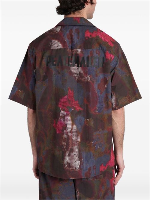 Camicia uomo Peacemaker fantasia a manica corta PEACEMAKER | PCM3OS04ACO017S01