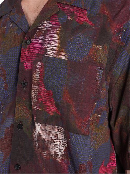 Camicia uomo Peacemaker fantasia a manica corta PEACEMAKER | PCM3OS04ACO017S01