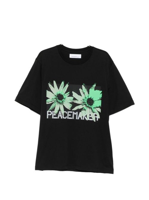 T-shirt uomo Peacemaker nera a manica corta PEACEMAKER | PCM3OT01EJE001099