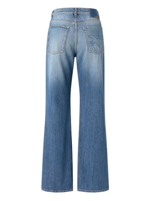 Jeans donna Pinko Wanda wide leg denim medio PINKO | 101733A323PJO