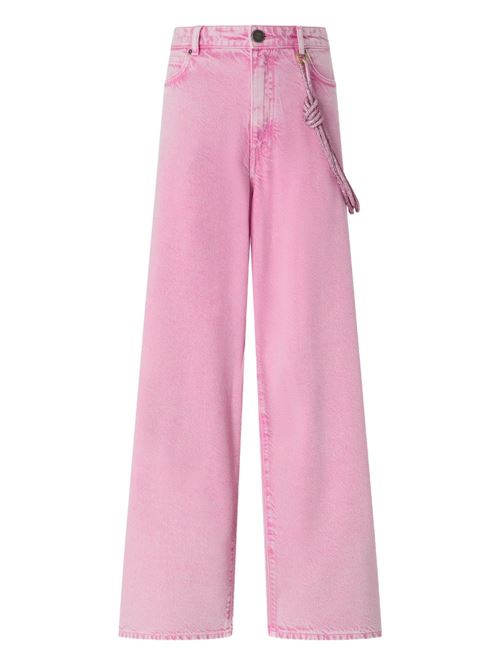 Jeans donna Pinko Lauryn rosa loose fit PINKO | 104601A33RP44