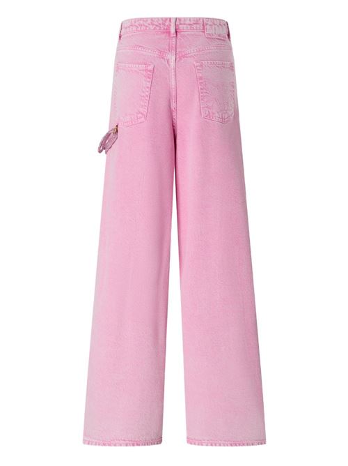 Jeans donna Pinko Lauryn rosa loose fit PINKO | 104601A33RP44