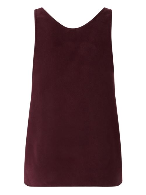 Canotta donna Pinko satin bordeaux PINKO | 104670A2T7RR7
