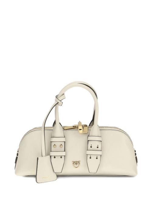 Borsa donna Pinko bianca e oro PINKO | 105334A0QOZ14Q