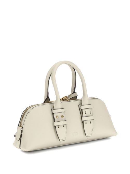 Borsa donna Pinko bianca e oro PINKO | 105334A0QOZ14Q