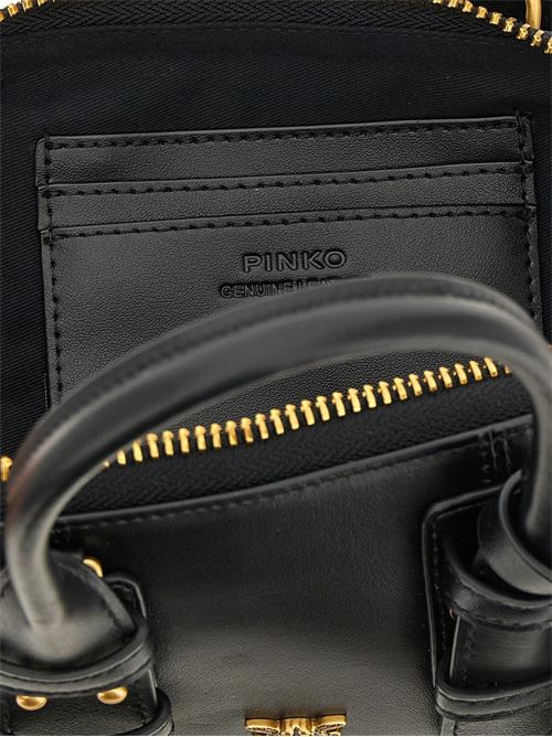 Borsa donna Pinko nera e oro PINKO | 105334A0QOZ99Q