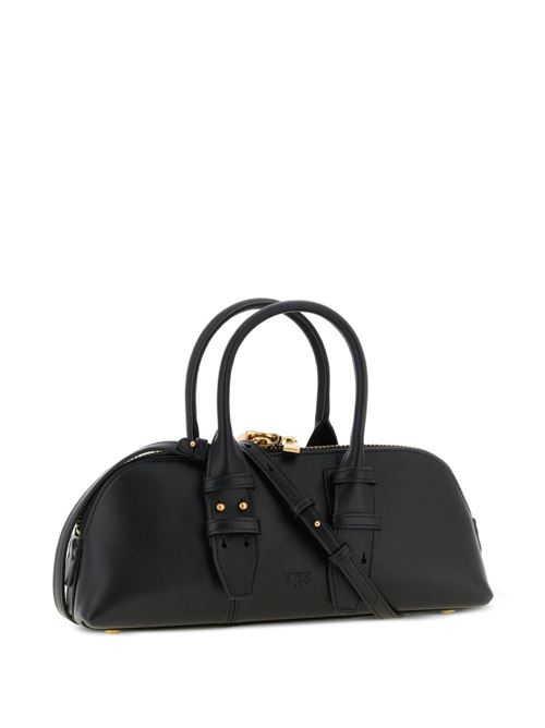Borsa donna Pinko nera e oro PINKO | 105334A0QOZ99Q