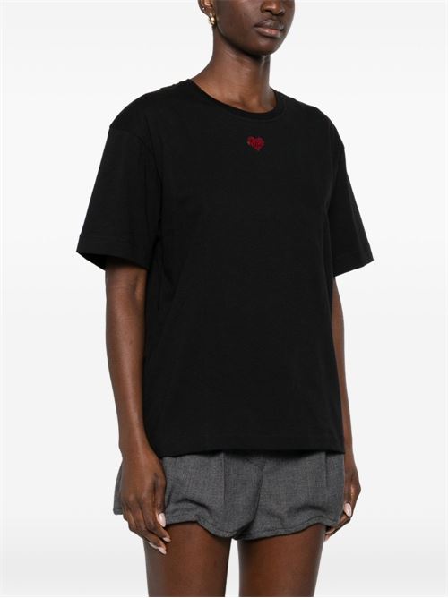 T-shirt donna Pinko nero modello Tortino PINKO | 105665A326Z99