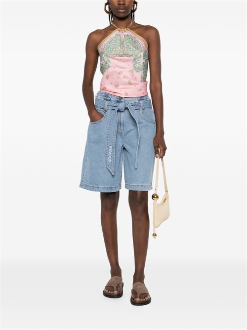 Bermuda donna Pinko denim blu PINKO | 106258A3A9PJD