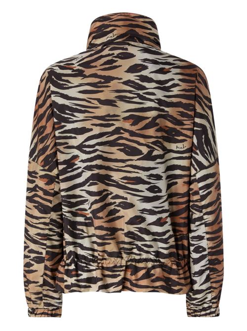 Top donna Pinko animalier leopardato in tessuto tecnico PINKO | 106264A333ZC8