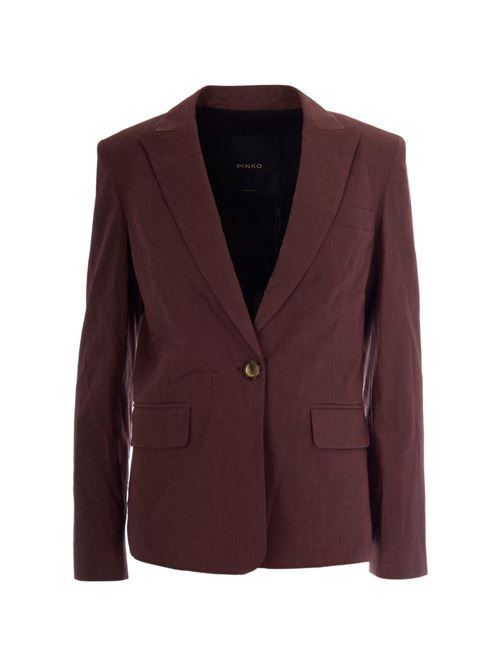 Giacca donna in lino PINKO | 106597A34IL78