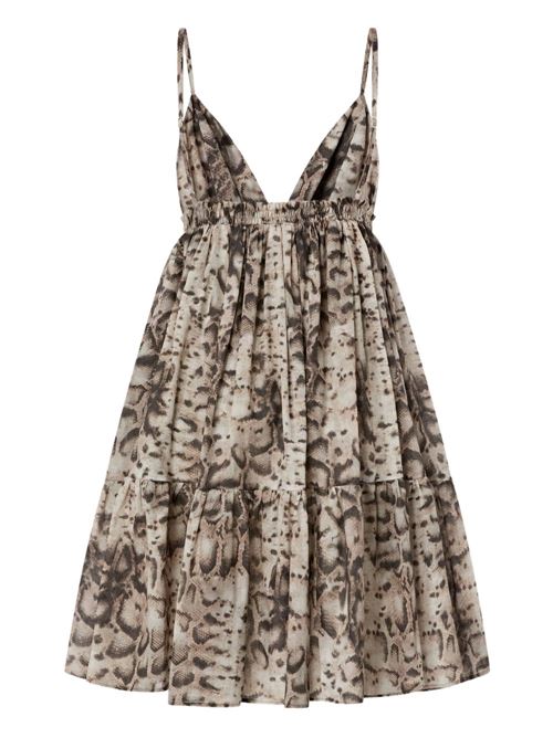 Abito donna Pinko beige e nero fantasia PINKO | 106917A3APCZ9