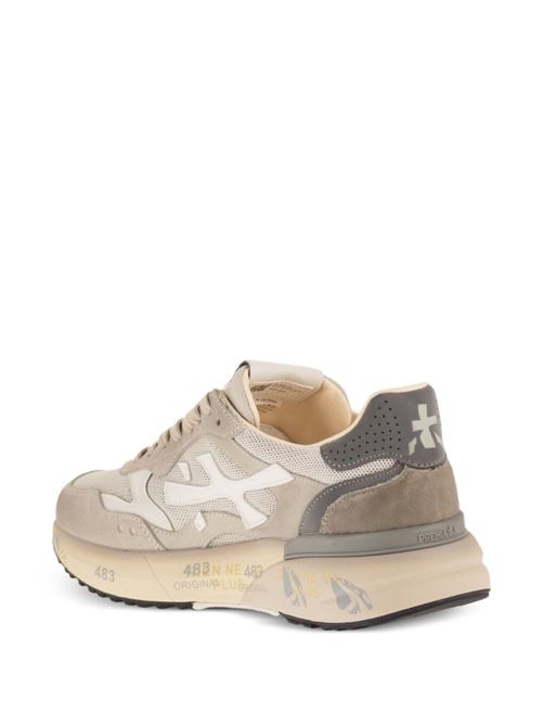 Scarpa uomo Premiata alta grigio bianco logo PREMIATA | MICK8117