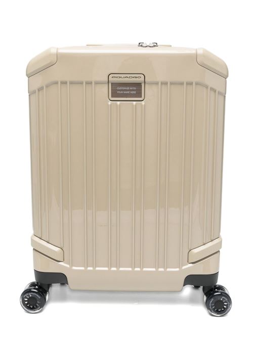 Trolley unisex Piquadro cabina rigido fango 4 ruote Piquadro | BV4425POPBE