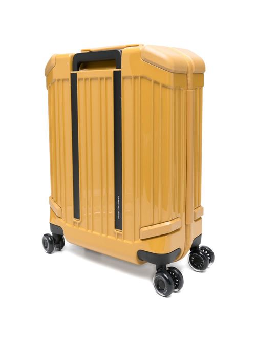 Trolley unisex Piquadro cabina rigido senape 4 ruote Piquadro | BV4425POPG2