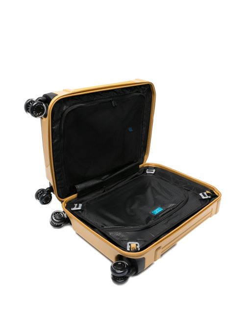 Trolley unisex Piquadro cabina rigido senape 4 ruote Piquadro | BV4425POPG2