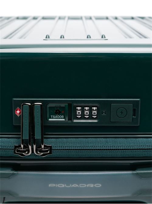 Trolley cabina Piquadro rigido 4 ruote verde Piquadro | BV4425POPVE