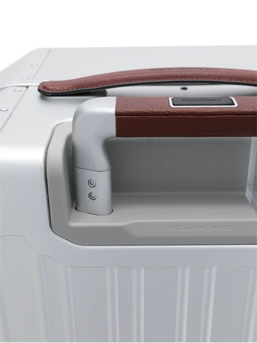 Trolley medio Piquadro rigido 4 ruote grigio Piquadro | BV4427ALUGRCU