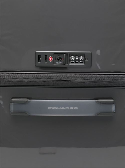 Trolley cabina Piquadro rigido 4 ruote grigio Piquadro | BV6699POPGR