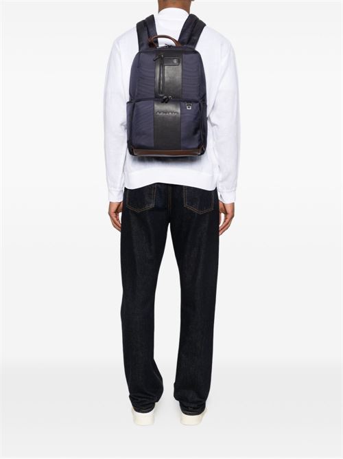 Zaino porta pc Piquadro blu cuoio Piquadro | CA3214BR2BLUCU