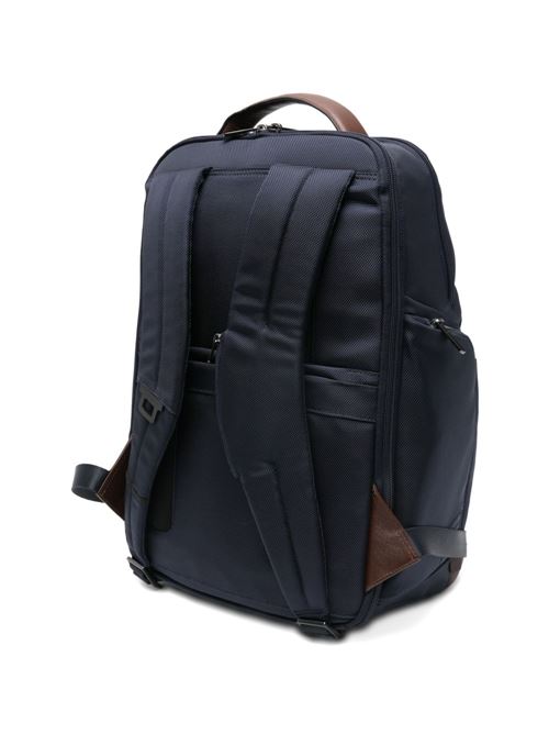 Cartella porta pc Piquadro blu cuoio Piquadro | CA4439BR2BMBLU/CU