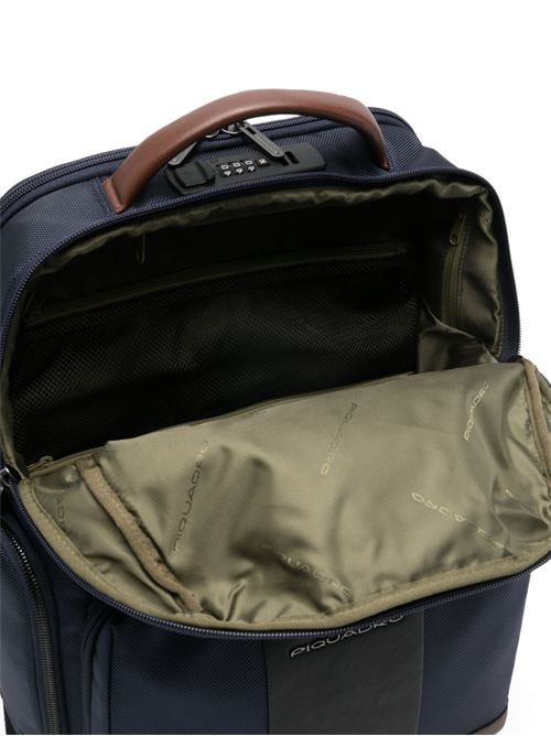 Cartella porta pc Piquadro blu cuoio Piquadro | CA4439BR2BMBLU/CU