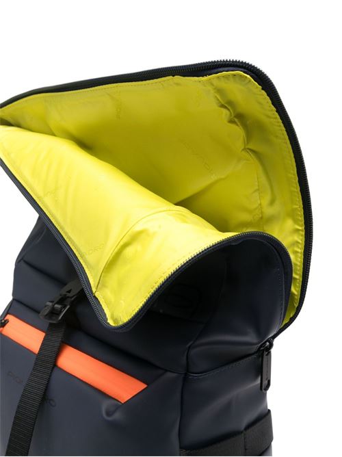 Zaino unisex Piquadro roll top blu porta PC 15,6 pollici e iPad Piquadro | CA6291C2OWBLU