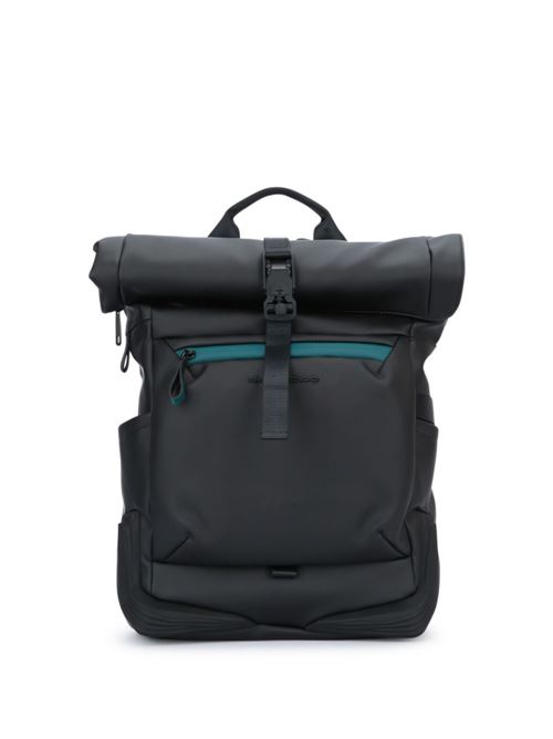 Zaino unisex Piquadro roll top nero porta PC 15,6 pollici e iPad Piquadro | CA6291C2OWN