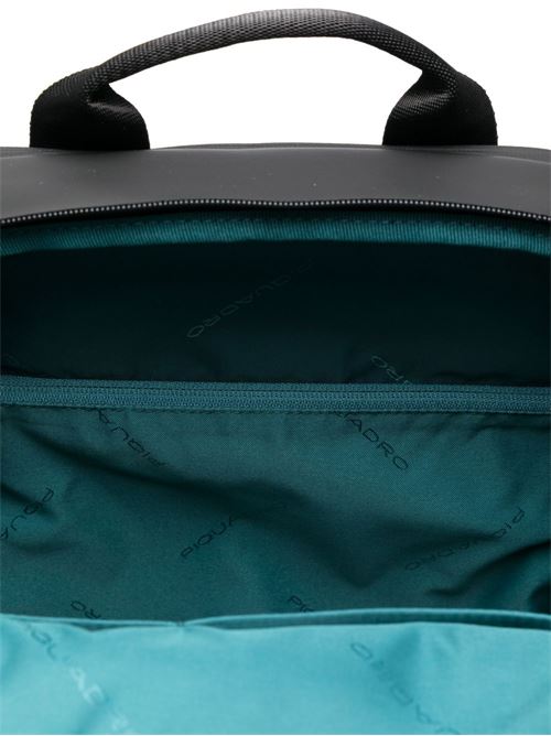 Zaino Piquadro Corner 2.0 nero in tessuto idrorepellente con vano porta computer da 14 pollici Piquadro | CA6464C2OWN
