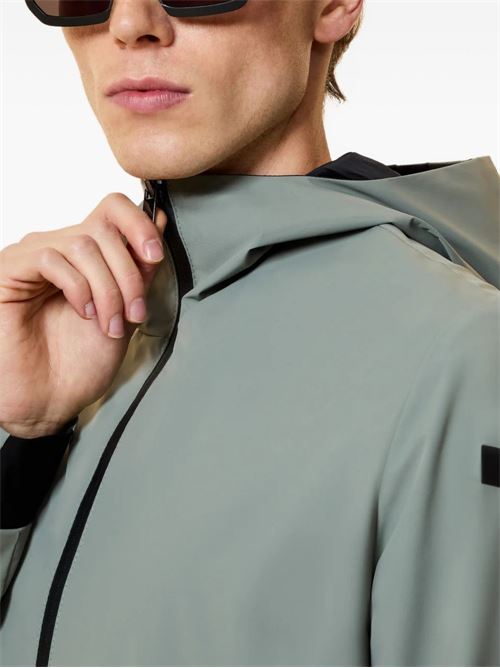 Giacca uomo RRD Montecristo Light Reverse con cappuccio verde nero RRD | 2600727