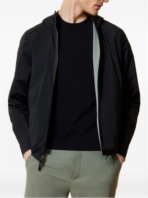 Giacca uomo RRD Montecristo Light Reverse con cappuccio verde nero RRD | 2600727