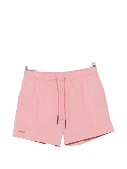 Costume uomo Sundek boxer mare microfibra rosa con arcobaleno SUNDEK | GM504BDP7700A9401