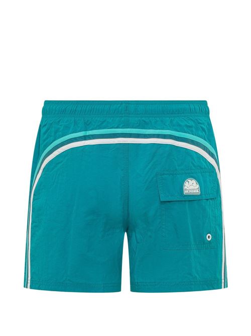 Costume uomo Sundek boxer mare azzurro con arcobaleno SUNDEK | M504BDN510069402