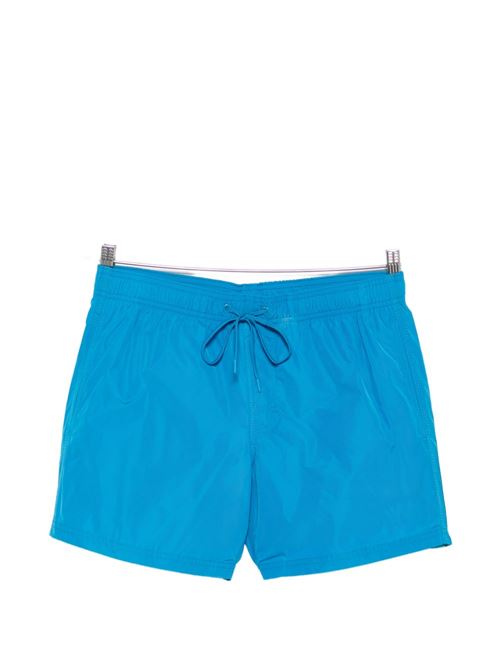 Costume uomo Sundek boxer mare turchese con zip metal e arcobaleno SUNDEK | M552BDM0600A9101