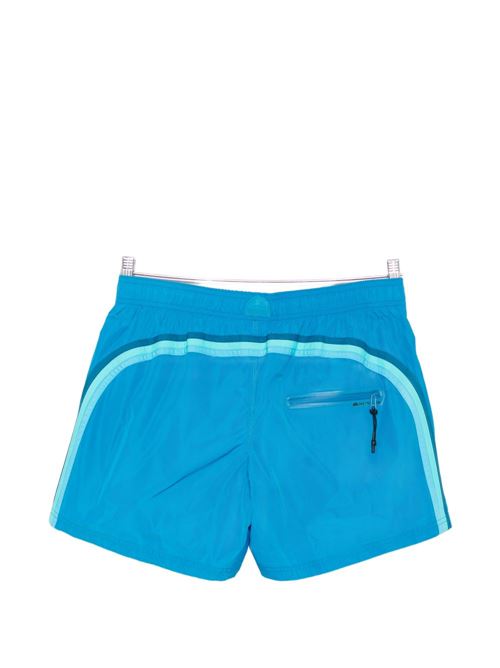 Costume uomo Sundek boxer mare turchese con zip metal e arcobaleno SUNDEK | M552BDM0600A9101