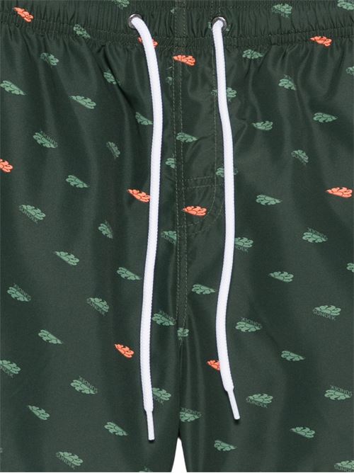 Costume uomo Sundek boxer mare verde e arancio con logo SUNDEK | M633BDRT46M5516M