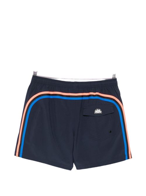Costume uomo Sundek boxer mare navy con tasca porta cellulare e arcobaleno SUNDEK | M909BDP770032201
