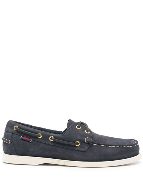 Mocassino uomo nabuk blu Sebago | 7000GA0A97