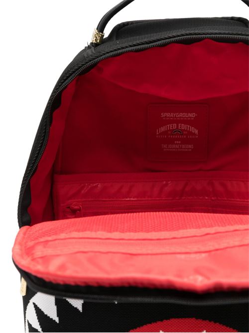 Zaino bambino Sprayground nero con grafica shark mouth Sprayground kids | 910B7570NSZ.X